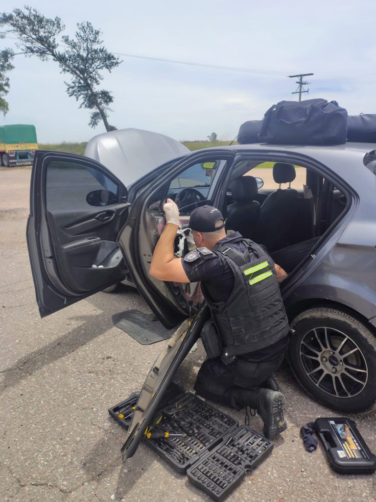 Secuestraron más de un kilo de cocaína y detuvieron a una persona en el Puesto Caminero Rolón