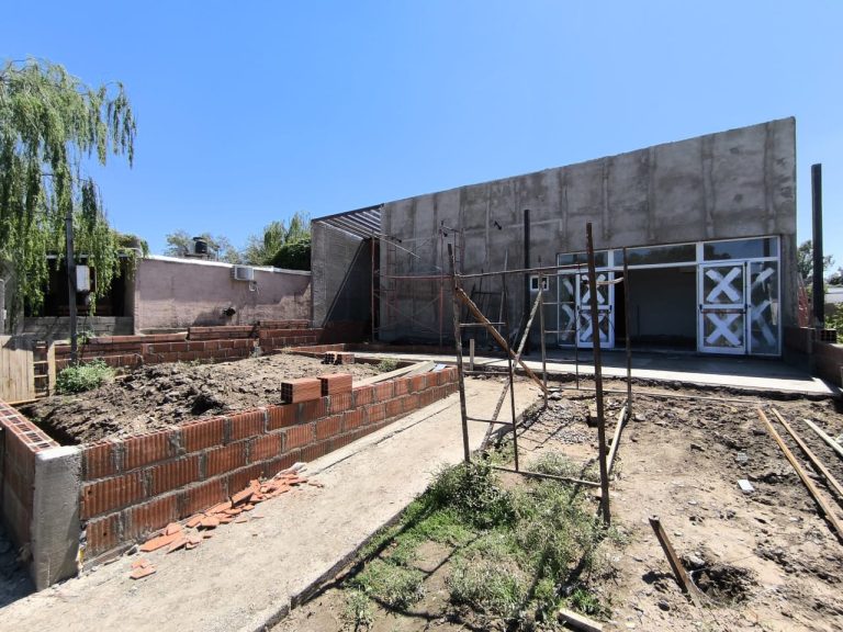 Rucanelo avanza con la construcción de su nuevo Centro de Salud Nivel I