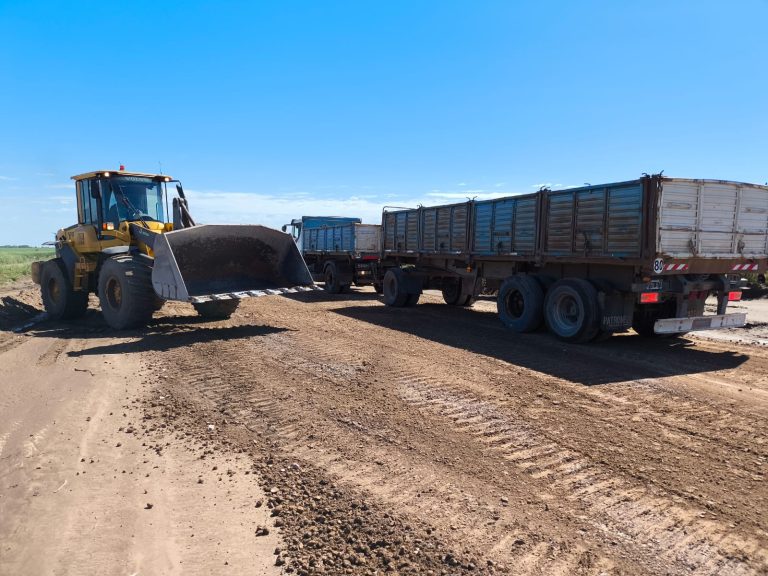 Avanza la pavimentación de la Ruta Provincial 9 para unir el norte de La Pampa con Córdoba