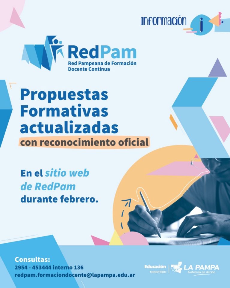 Educación actualizará en febrero la oferta de formación docente para el primer semestre de 2026