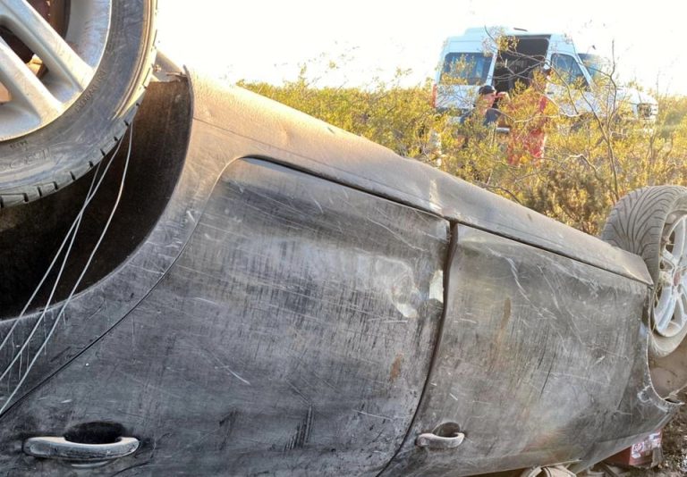 25 de Mayo: siniestro vial cerca de la planta divisaderos deja un joven de 25 años  gravemente herido