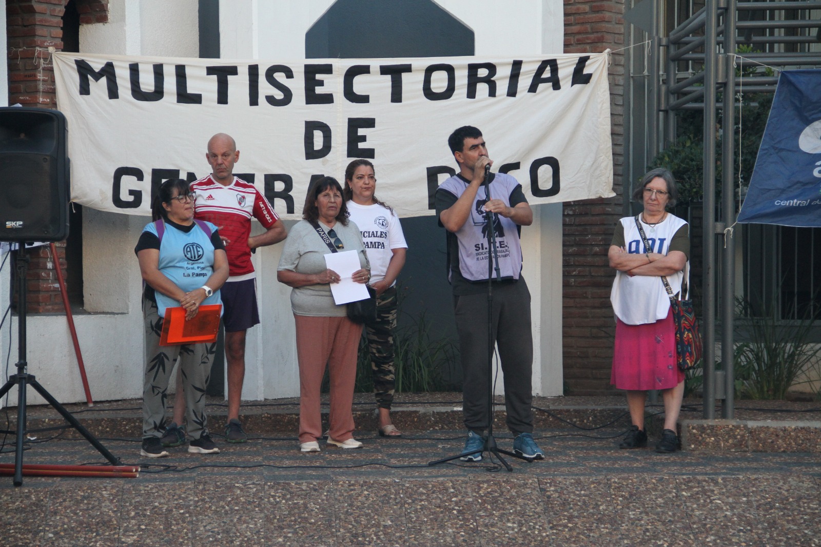 Movilización en General Pico contra la reforma laboral y en adhesión al paro nacional