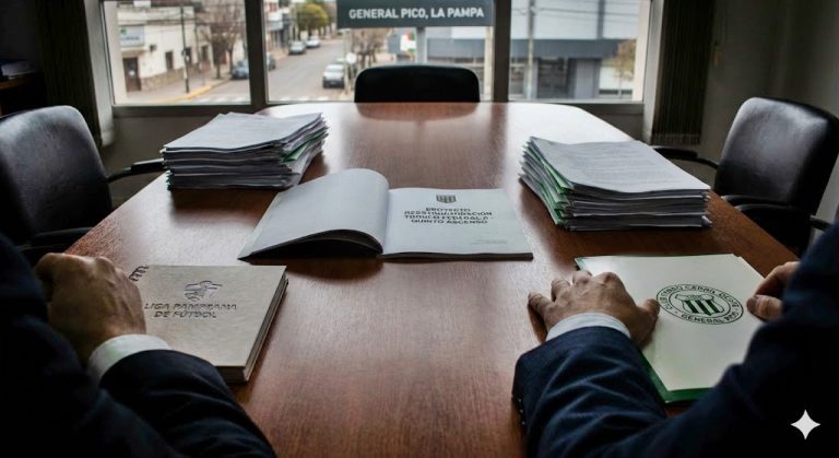 Versiones cruzadas por un posible quinto ascenso al Federal A: la palabra de Luis Ovin presidente de la Liga Pampeana y Walter Gonzalo, titular de Ferro