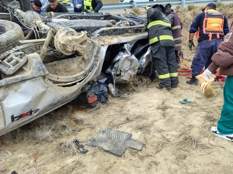 Tragedia en la ruta: falleció uno de los árbitros pampeanos que regresaba de dirigir en Santa Cruz