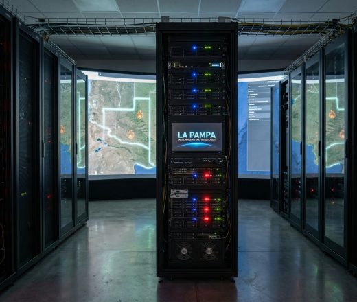El Gobierno provincial oficializó contrataciones de tecnología para seguridad, incendios y administración de datos (Imagen ilustrativa IA - infopico.com)