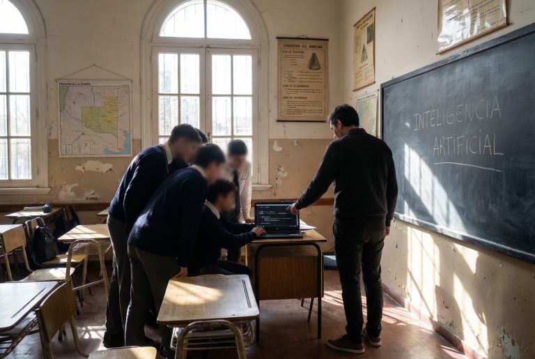 Inteligencia artificial en las aulas pampeanas: el desafío de capacitar a los docentes sin perder el vínculo