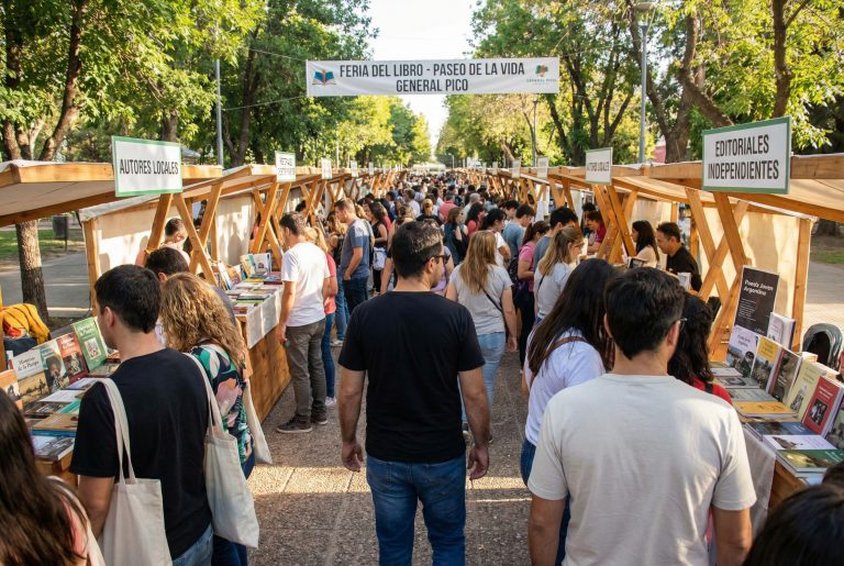 Este domingo llega el “Paseo Literario” al Paseo de la Vida en General Pico