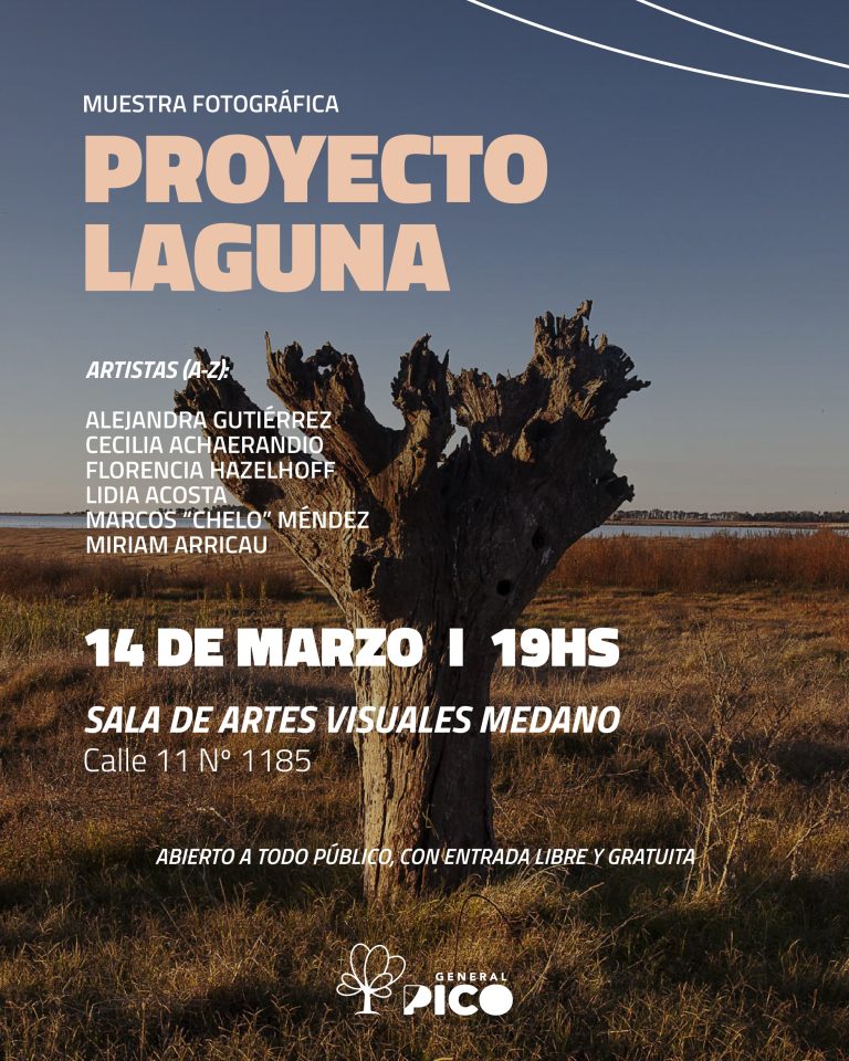 Este sábado se inaugura la muestra fotográfica “Proyecto Lagunas” en General Pico