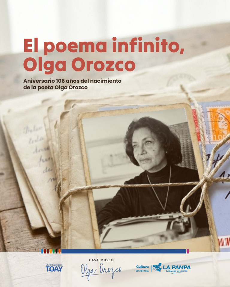La Casa Museo Olga Orozco conmemora el 106° aniversario de la poeta con una semana cultural en Toay