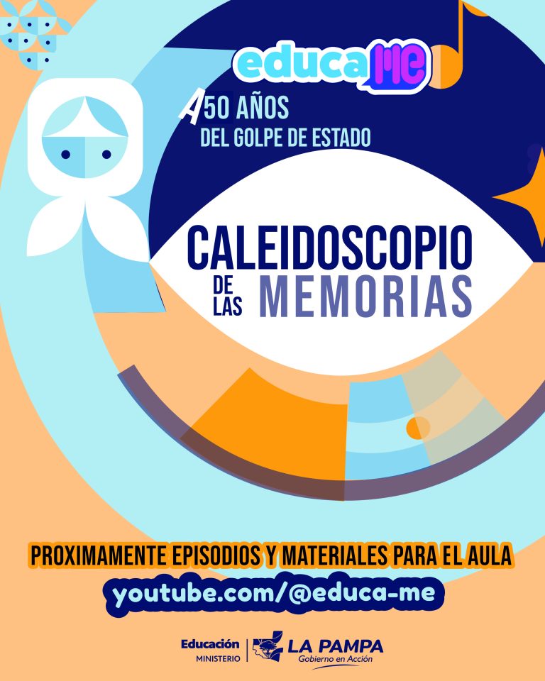 Presentaron “Caleidoscopio de las memorias”, una propuesta educativa sobre la historia reciente en La Pampa