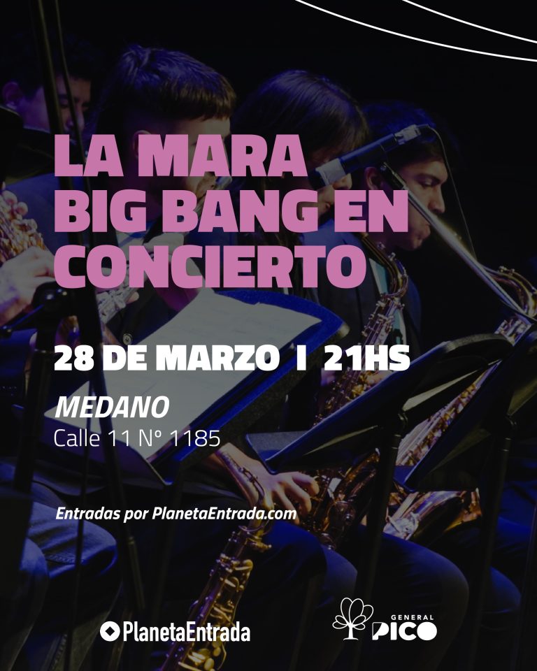 La Mara Big Band presenta un concierto para recorrer la historia del jazz en General Pico