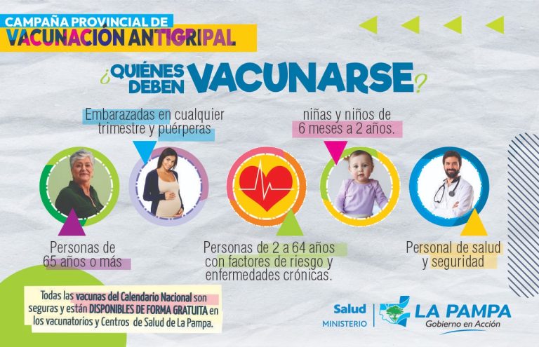 Comienza la campaña de vacunación antigripal: La Pampa ya cuenta con las dosis para los grupos prioritarios