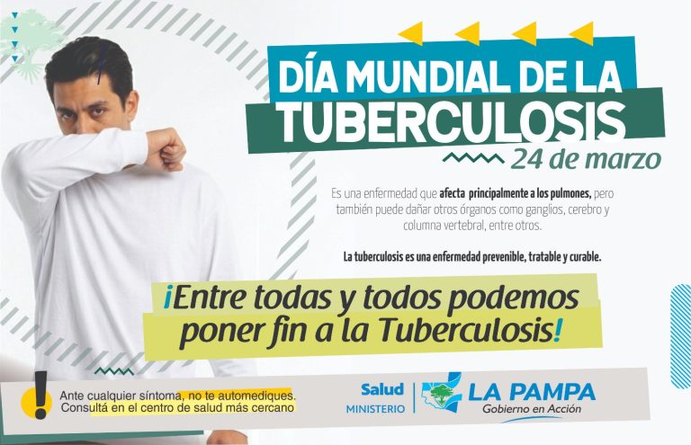 Tuberculosis: destacan la capacidad de La Pampa para el diagnóstico y la importancia de la prevención