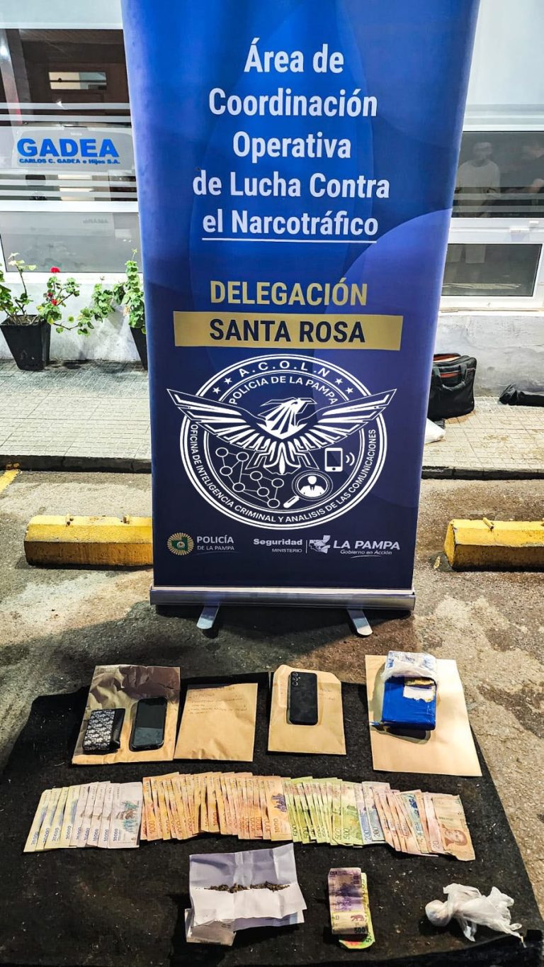 La Pampa: desmantelan organización narco con conexiones en penal de Santa Rosa