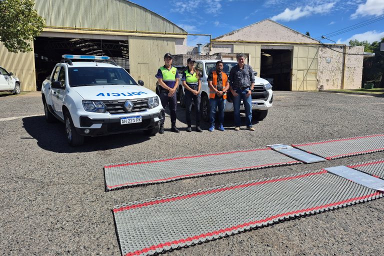 Provincia suma balanzas móviles para controlar el tránsito pesado y cuidar las rutas