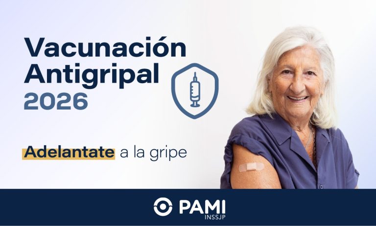 PAMI adelantó la campaña de vacunación antigripal por la circulación de una nueva variante de influenza