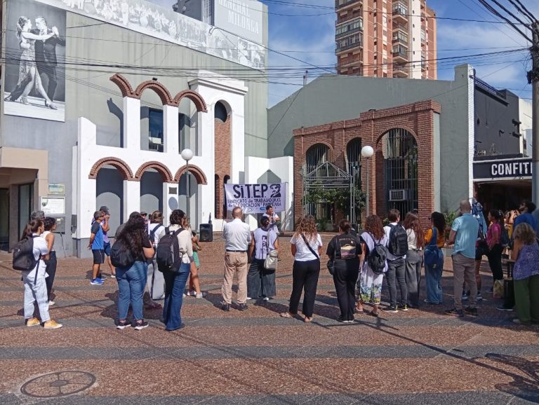 “Las clases empiezan en las calles”: el SITEP se movilizó en General Pico en el inicio del ciclo lectivo