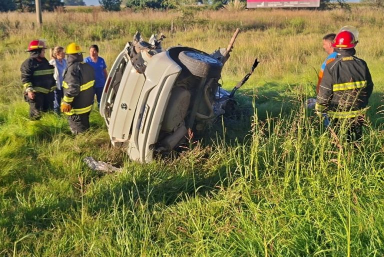 Trágico accidente en la Ruta Nacional 5: un joven de 22 años murió en un choque frontal
