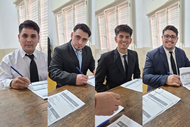Cuatro ayudantes de conductor ferroviario de General Pico avanzan en su formación profesional