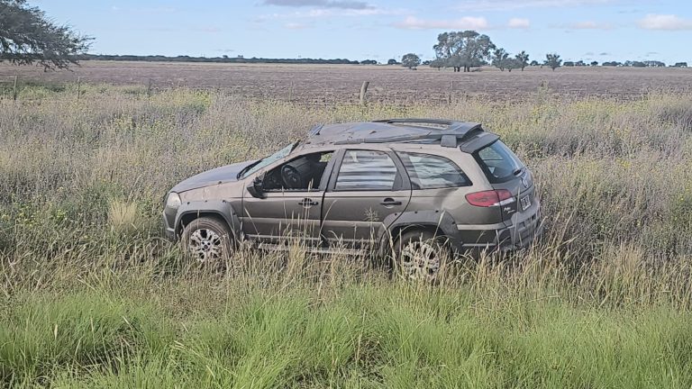 Vuelco en la Ruta Provincial 20: una docente de Alpachiri sufrió lesiones tras perder el control de su auto