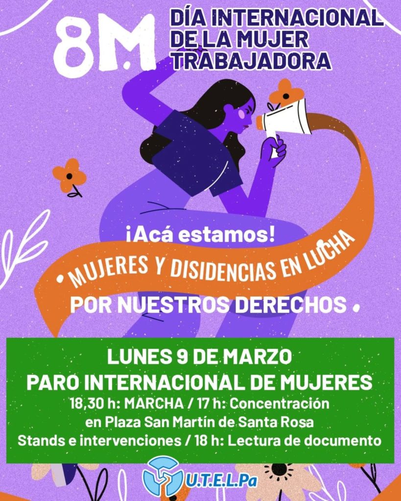 Nuevo paro docente en La Pampa: UTELPa y otros gremios se suman a la ...