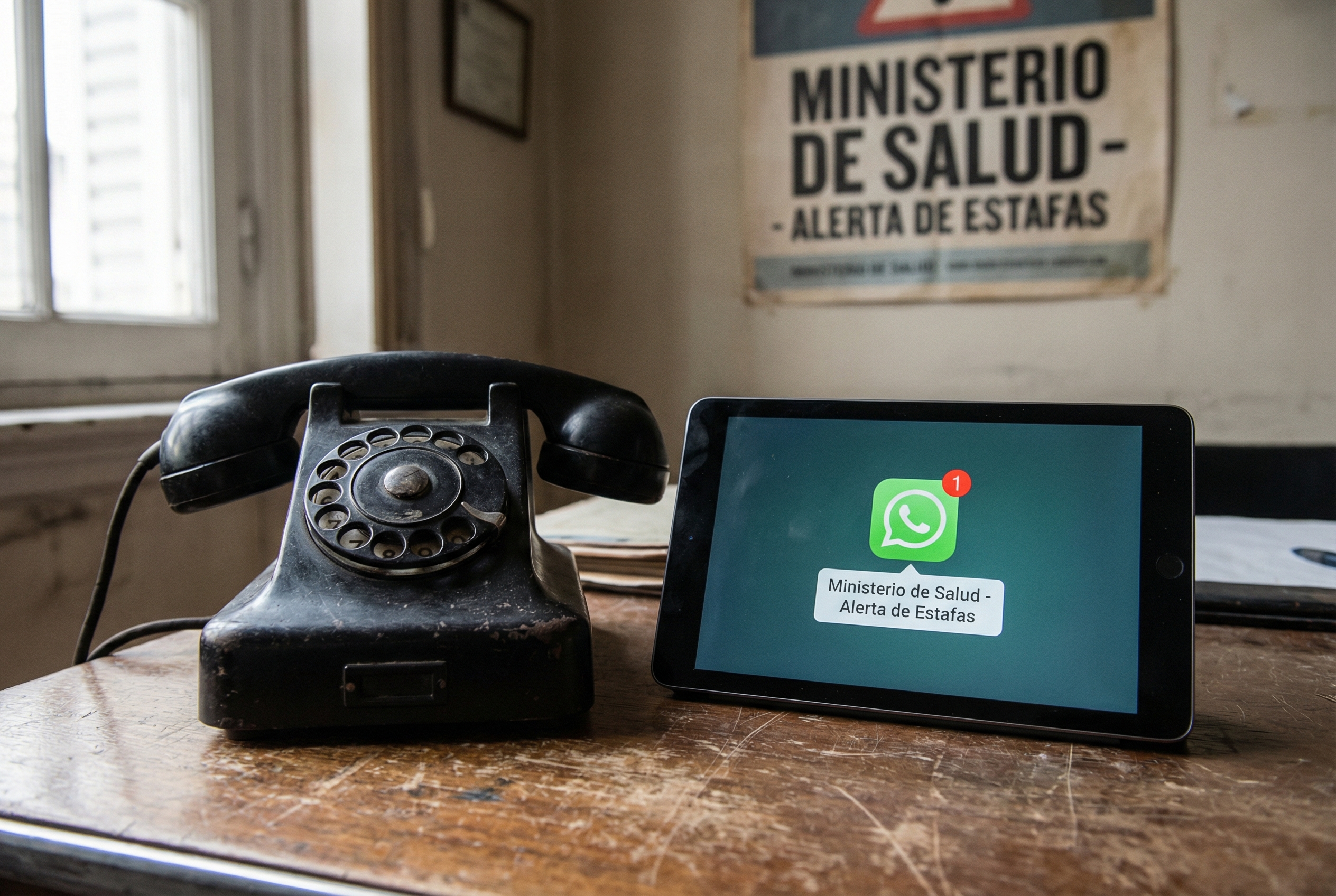 Alerta por estafas telefónicas en nombre del Ministerio de Salud con la excusa de la vacuna contra el dengue (Imagen ilustrativa IA - infopico.com)