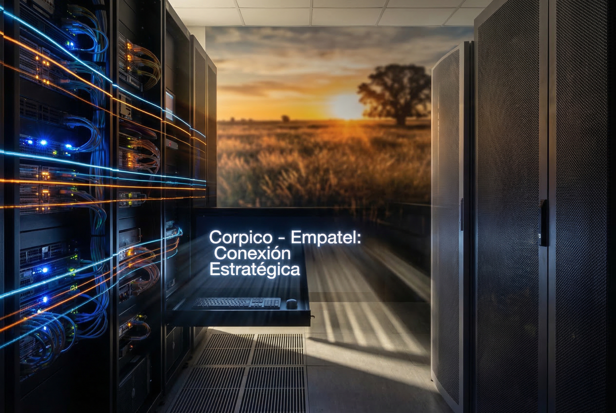 Corpico profundiza su alianza con Empatel y le comprará 50 GB de internet a la empresa provincial (Imagen ilustrativa IA - infopico.com)