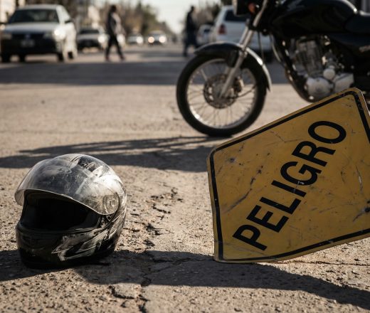 Radiografía de las víctimas viales: los motociclistas representan casi el 77% de los heridos graves (Imagen ilustrativa IA - infopico.com)