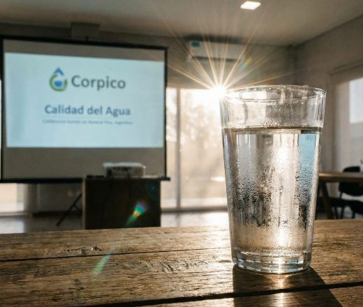 Calidad del agua en Pico: Corpico y el Municipio convocan mañana a una jornada abierta para "transmitir tranquilidad a la gente" (Imagen ilustrativa IA - infopico.com)