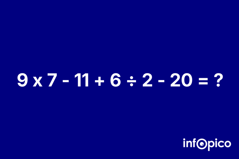Reto del Día: ¿le encontraste el resultado a esta cuenta?