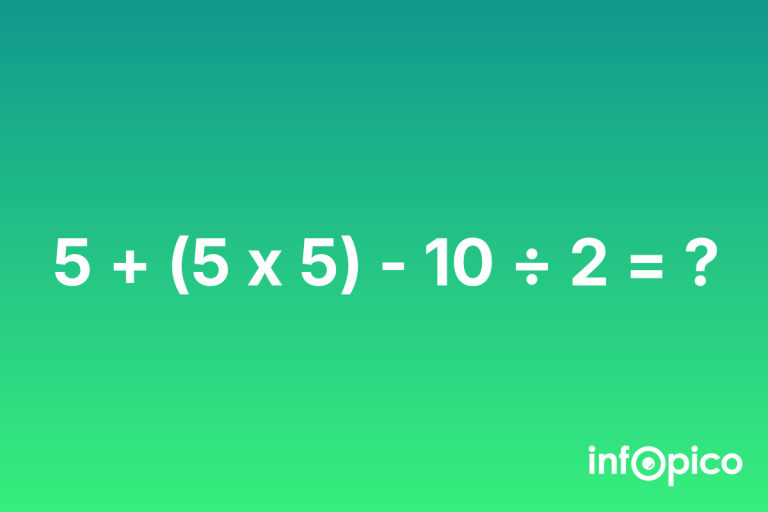 Reto del día: ¿Podés con este problema matematico en 6 segundos?