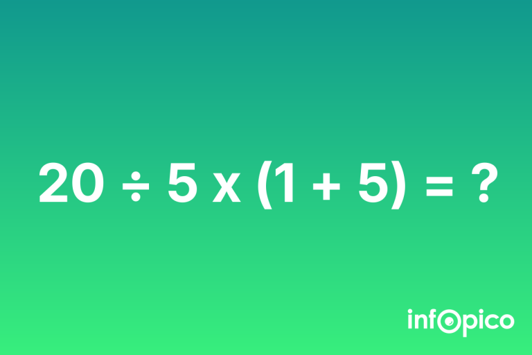 Reto del día: ¿te animás a resolver este ejercicio matemático en 6 segundos?