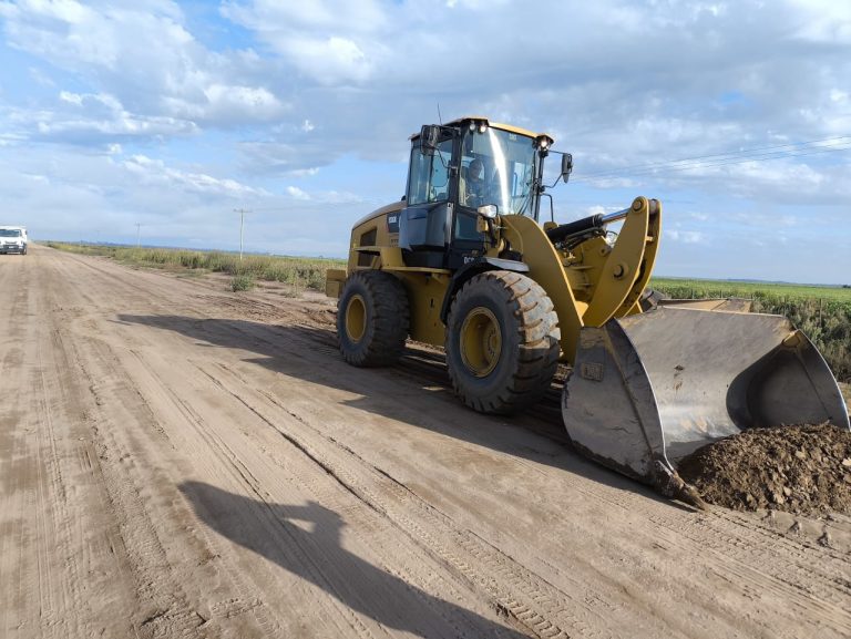 Vialidad Provincial avanza con obras en la Ruta 2 para mejorar la conectividad rural en el norte de La Pampa