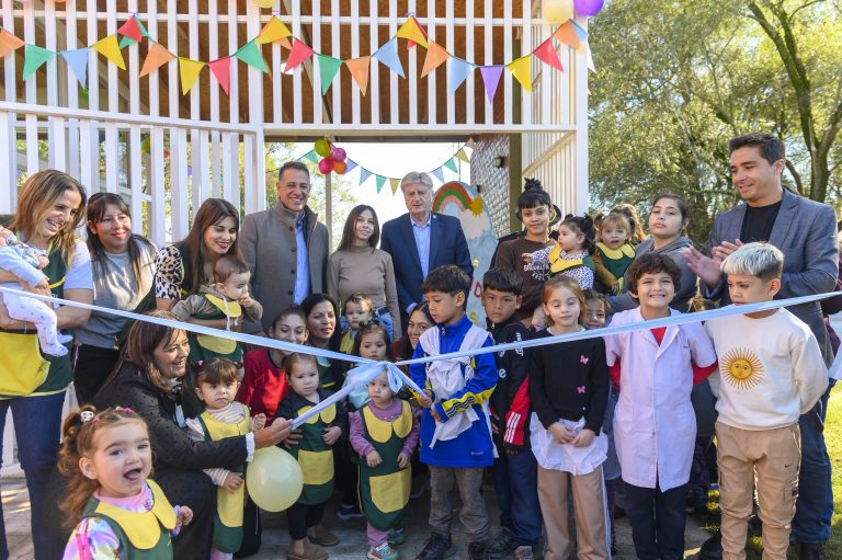Ziliotto inauguró un CDI en Uriburu con fondos provinciales y criticó el abandono de la obra pública nacional