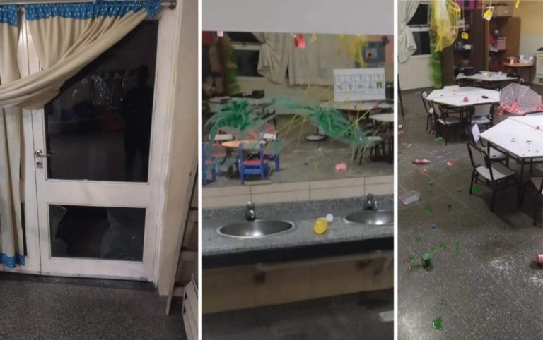 Infractores por caza furtiva pagaron los daños de un jardín de infantes vandalizado en Victorica