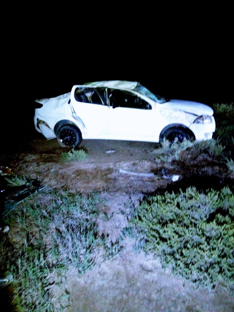 Un siniestro vial en la Ruta Nacional 152 dejó a un hombre y dos menores hospitalizados en General Acha
