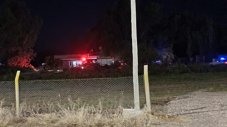 Dos personas trasladadas al hospital tras un incendio en la zona de la Ruta 1 y 209