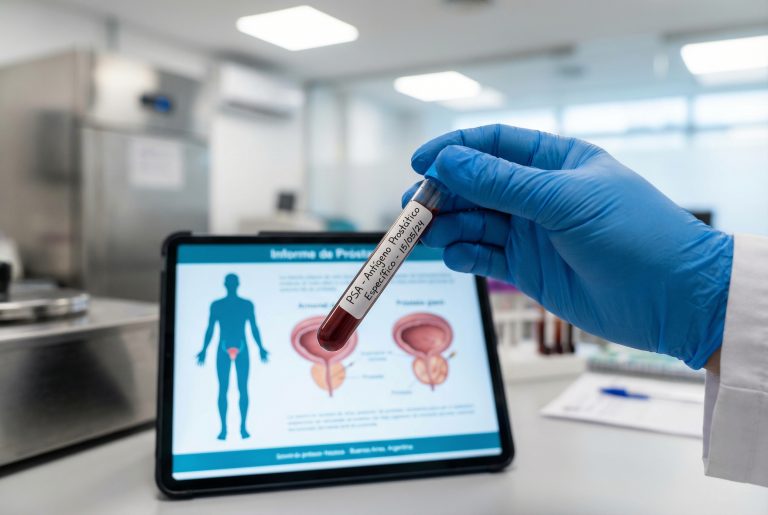 Prevención del cáncer de próstata: qué es el análisis de PSA y cuándo realizarlo (Imagen ilustrativa IA - infopico.com)