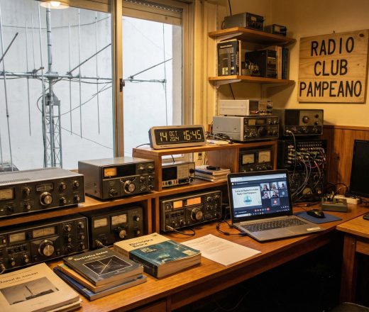 Todo sobre el nuevo curso de radioaficionado del Radio Club Pampeano: fechas, costos y cómo inscribirse (Imagen ilustrativa IA - infopico.com)