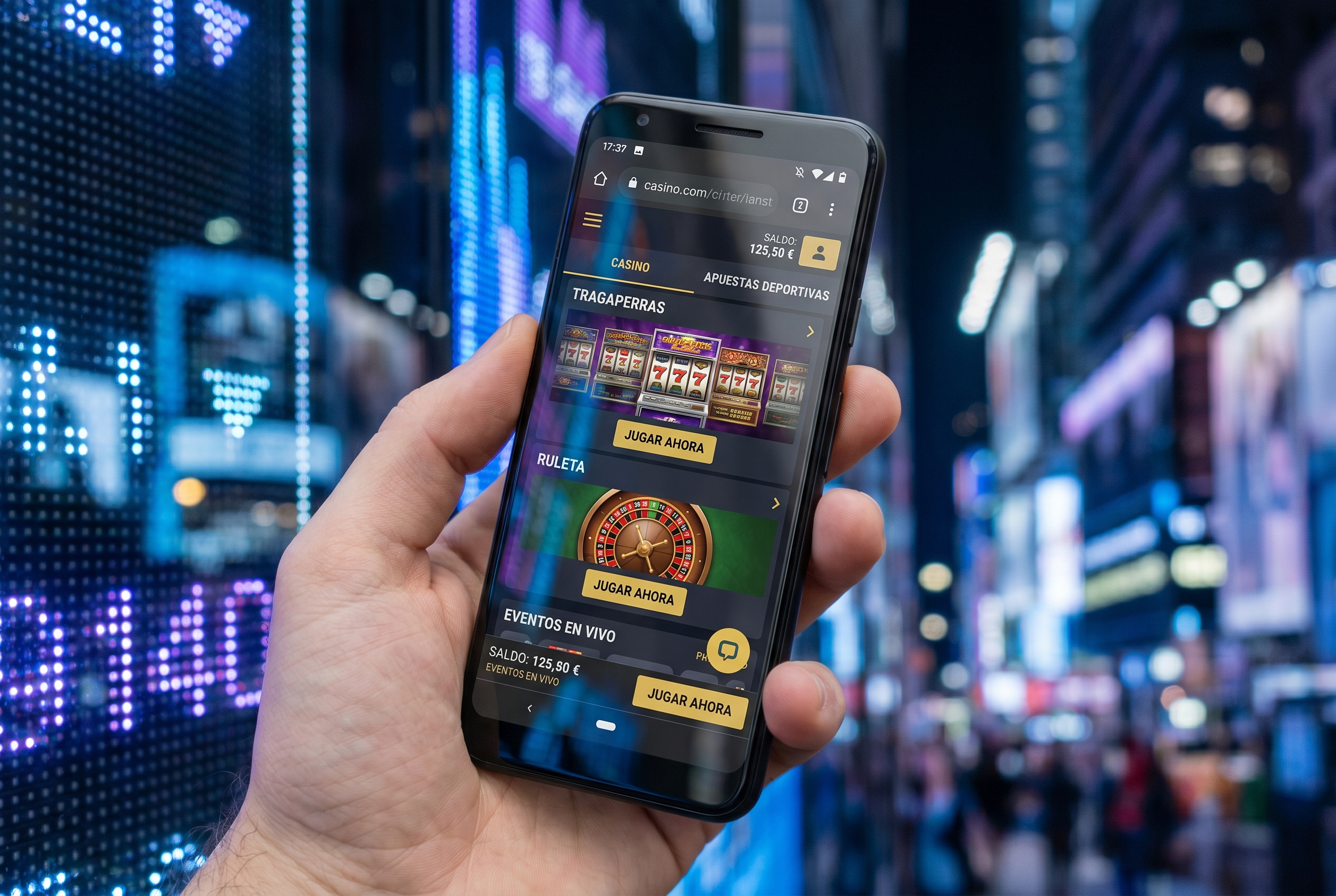De las máquinas tragamonedas a los estadios: una guía del mundo de los casinos en línea y las apuestas deportivas (Imagen ilustrativa IA - infopico.com)
