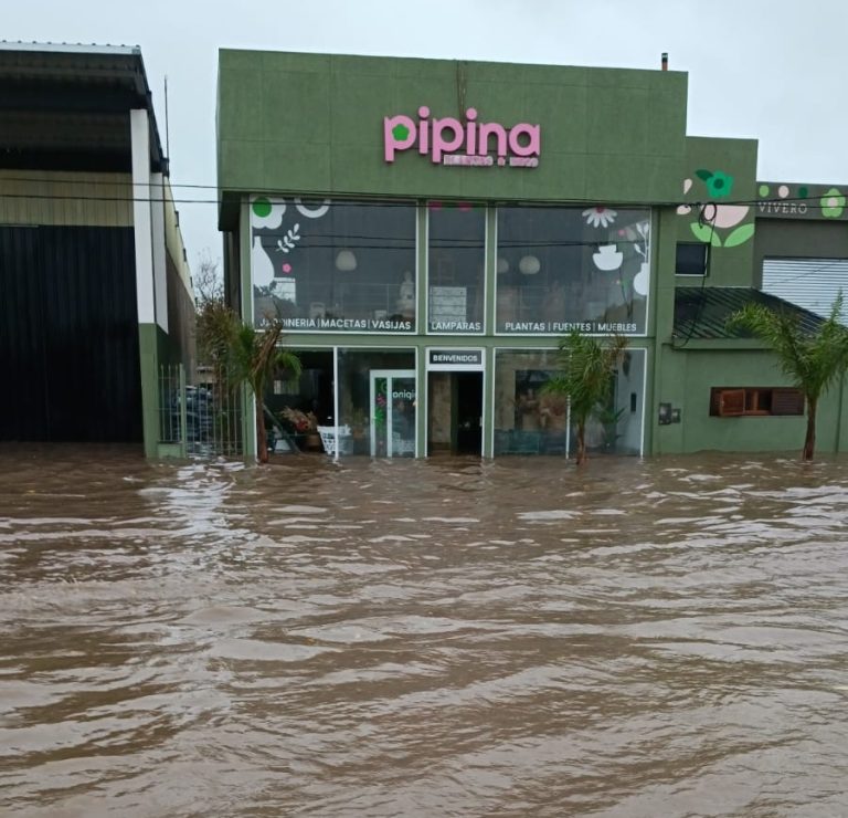 Temporal en Santa Rosa: Ziliotto conformó un Comité de Crisis ante los graves destrozos y desbordes