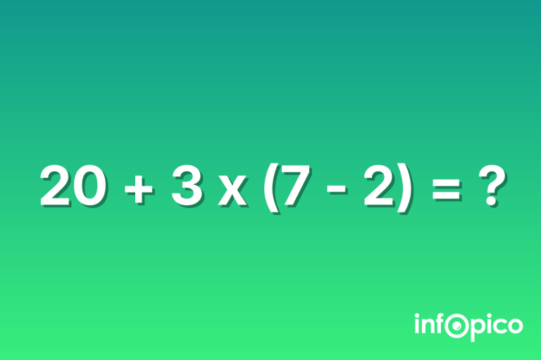 Reto del día: ¿te animás con este cálculo matemático?