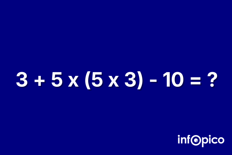 Reto del día: ¿Te animás a resolver este cálculo en 6 segundos?