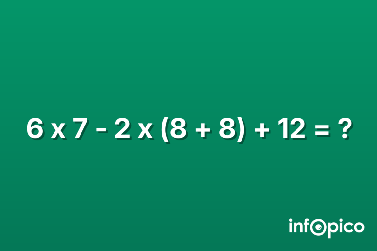 Reto del día: ¿Te animás a resolver este desafío matemático en 7 segundos?