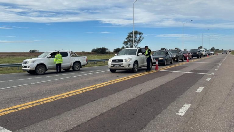 Controles de fin de semana en La Pampa: se realizaron más de 2.600 testeos y hubo 22 alcoholemias positivas