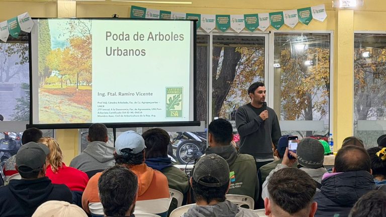 Capacitación en poda: “Esta herramienta es fundamental y representa una oportunidad laboral”