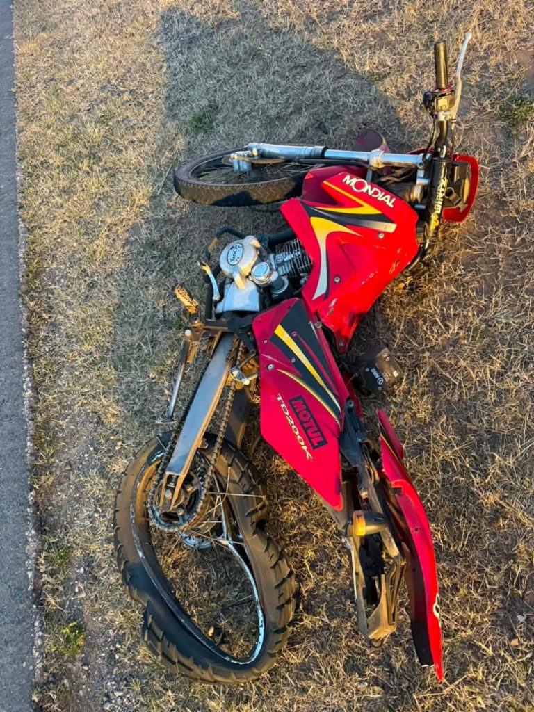 Choque camino a Speluzzi: un motociclista hospitalizado