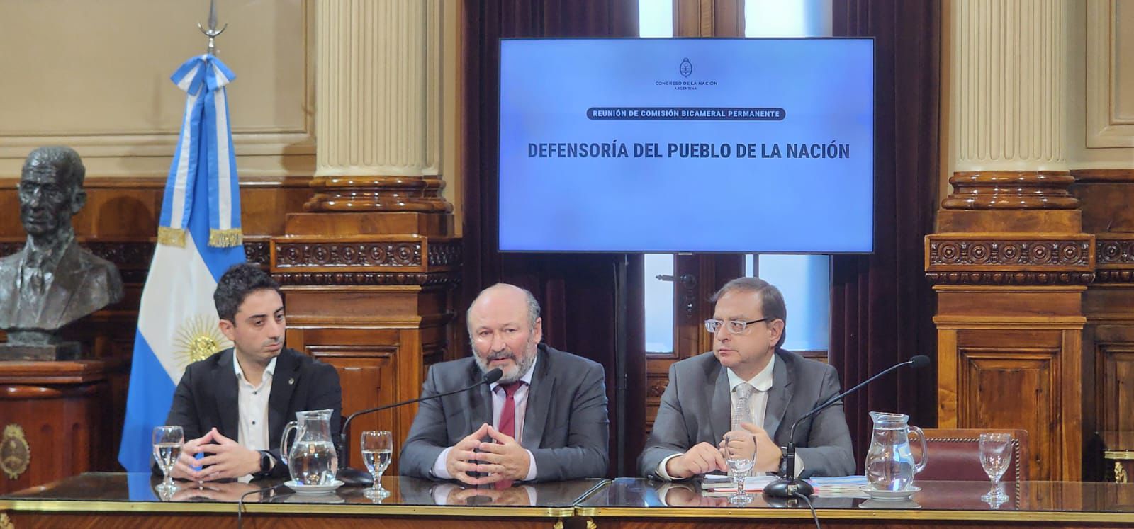 Daniel Kroneberger fue reelecto como presidente de la Comisión Bicameral de la Defensoría del Pueblo