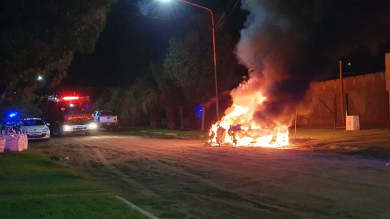Detuvieron al segundo sospechoso por el incendio de un Audi TT en General Pico