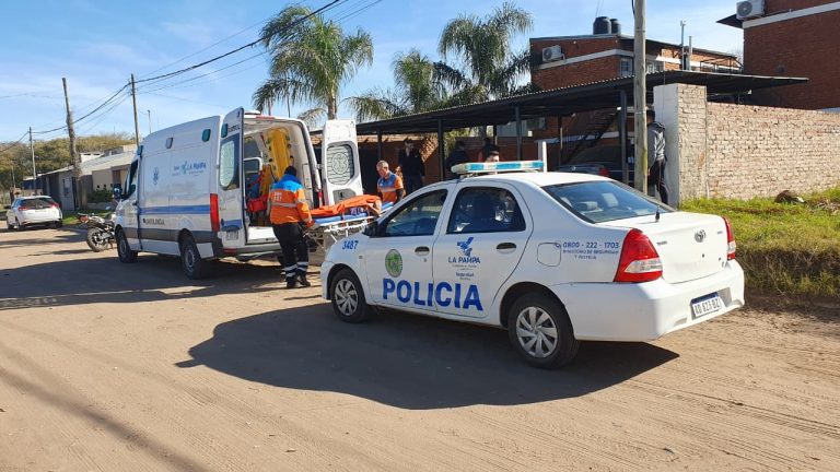 Un hombre fue hallado inconsciente tras inhalar gas y debió ser hospitalizado de urgencia